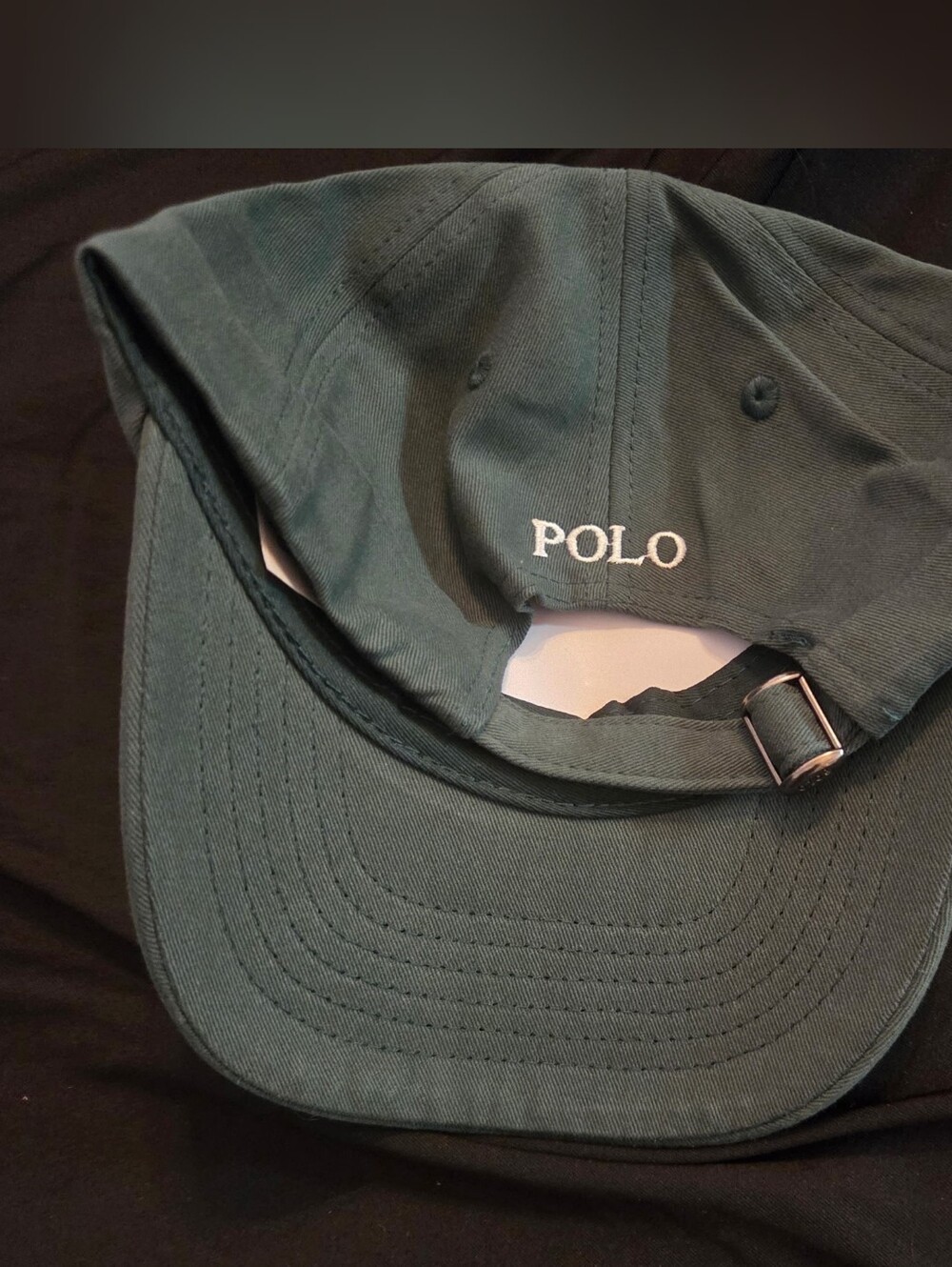 Polo by Ralph Lauren Green Classic Baseball Cap - Picture 5 of 5